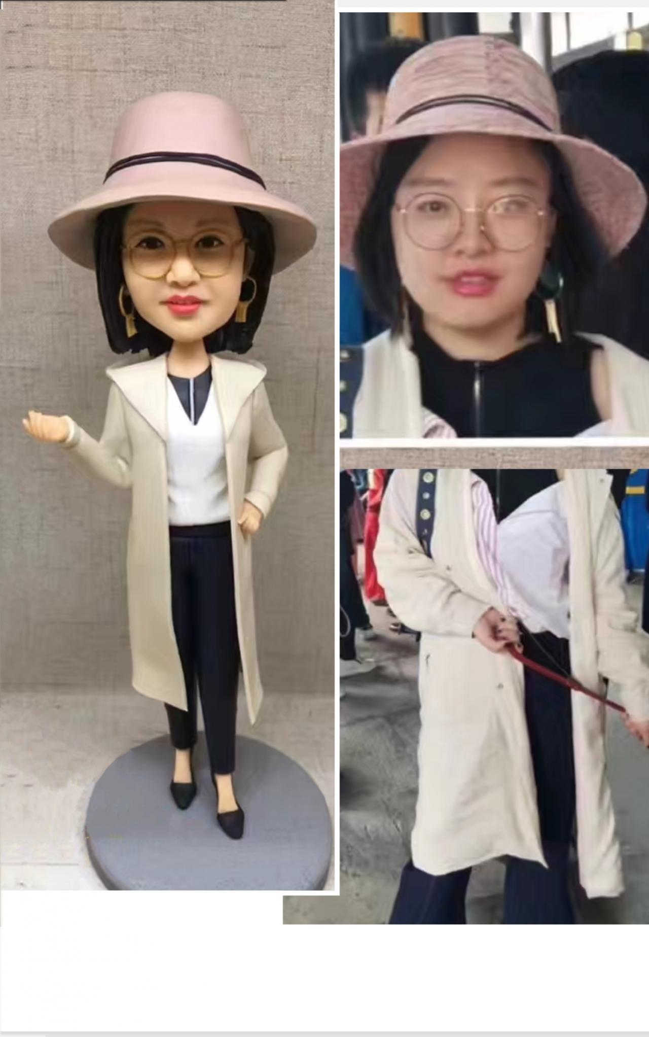 Custom 3d Art Doll From Photo | Custom Birthday Gift Figurine For Mom Mother | Personalized Cake Topper Figure For Women | Custom Anniversary