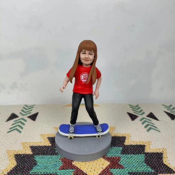 Custom 3D Art Doll From Photo | Custom Birthday Gift Figurine For Baby | Personalized Baby Shower Cake Topper Figure For Children | Custom Graduation Gift Minature Statue for kids | Best Gift For Son Daughter